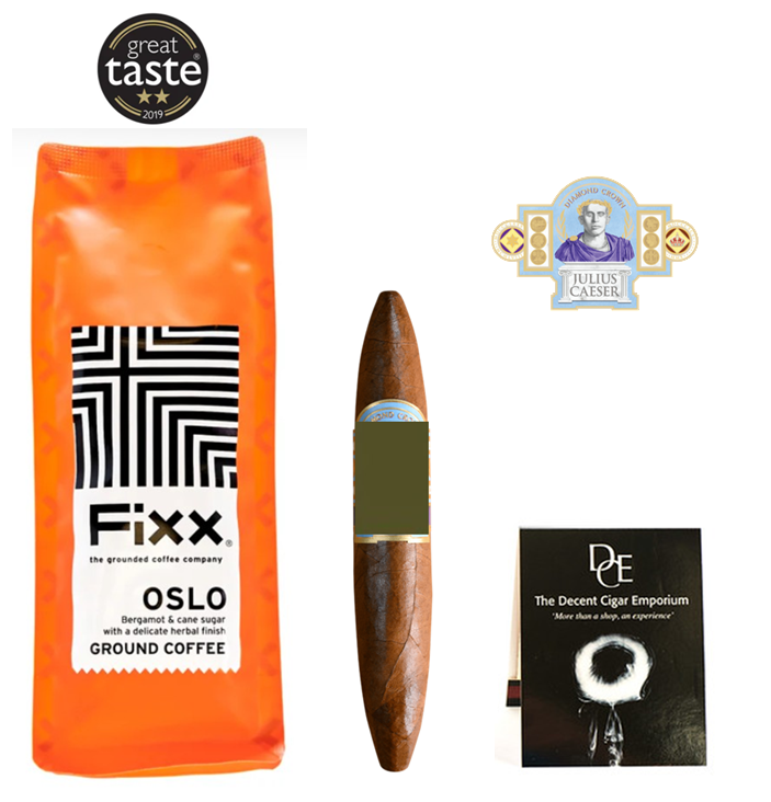FIXX Olso & Diamond Crown Julius Caesar 1895 Perfecto Pairing